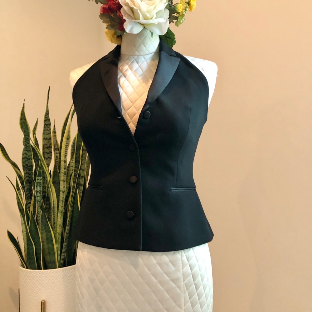 Zara Tuxedo Vest